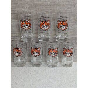 Seven (7) Vintate Esso/Exxon Tony the Tiger Highball Glasses